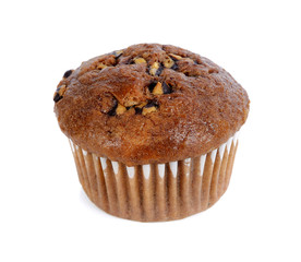 tasty cupcake isolated on white background