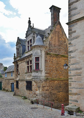 Ancient part of the French city Le Mans