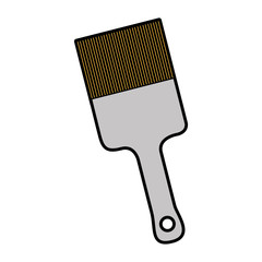 brush painter tool icon vector illustration design