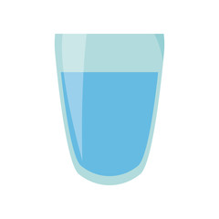 herbal tea glass cup with fresh vector illustration