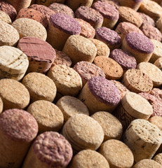 Wine cork background