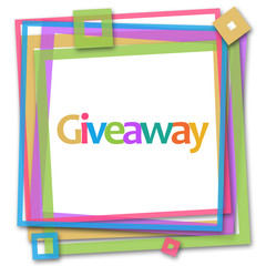 Giveaway Colorful Frame 