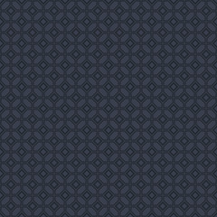 Vector black elegant geometric seamless pattern. Ornamental seamless background