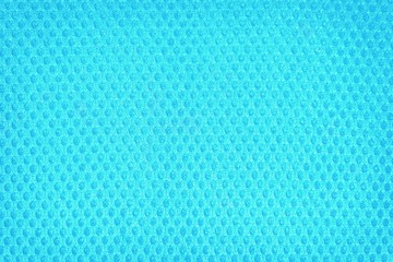 Pattern of blue abstract plastic tissue