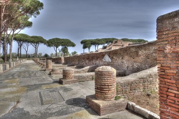 Ostia - ancient harbor of Rome