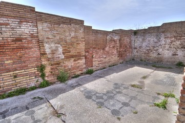 Ostia - ancient harbor of Rome