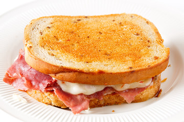 Rueben Sandwich on Rye Bread