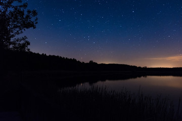 Naklejka premium See am Abend