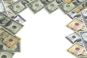 US money dollar for business finance and financial background 
