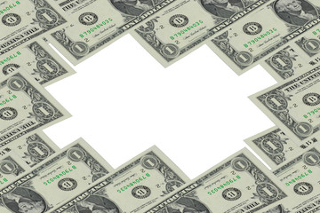 US money dollar for business finance and financial background 