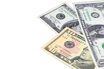 US money dollar for business finance and financial background 