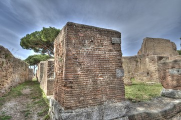 Ostia - ancient harbor of Rome