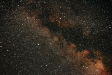 Fototapeta na wymiar Night sky with stars. Milky Way Galaxy.