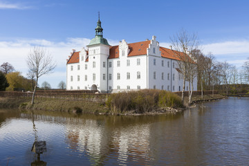 Fototapeta na wymiar Meilgaard Castle, Jutland, Denmark