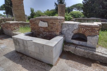 Ostia - ancient harbor of Rome