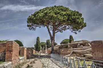 Ostia - ancient harbor of Rome