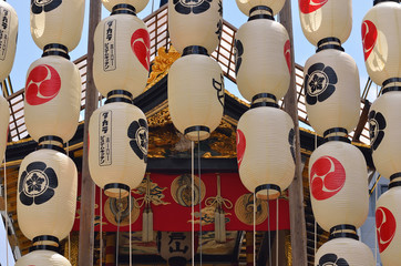 Lanterns of Gion festival, Kyoto Japan
祇園祭 宵山 京都