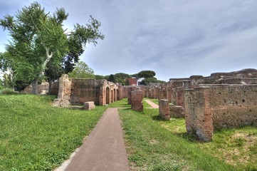 Ostia - ancient harbor of Rome