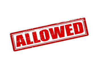 Allowed