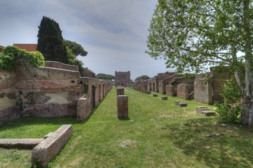 Ostia - ancient harbor of Rome