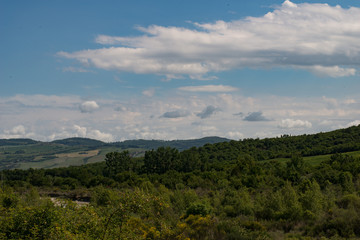 Tuscan Hills in the Spring