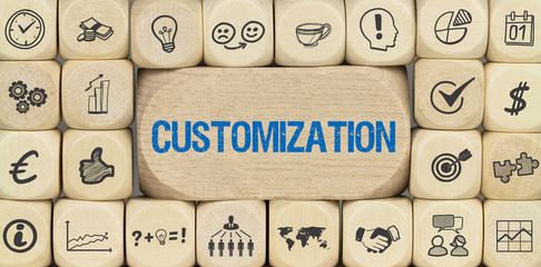 Customization / Würfel mit Symbole