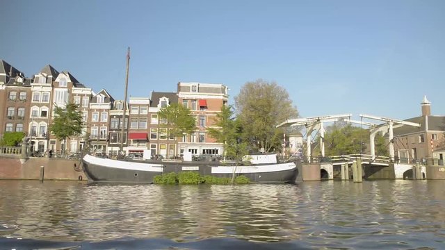 Sailing through Amsterdam