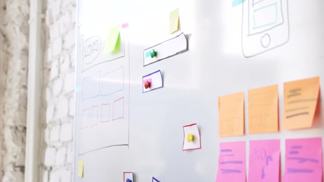 Web designers planning new website