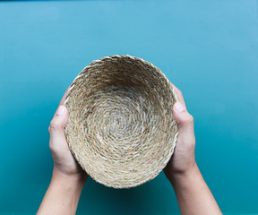 hand Hold basket basket