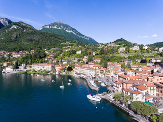 Fototapeta na wymiar Como lake - Village of Menaggio