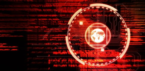 Composite image of light with a white background