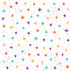 Abstract star pattern background.