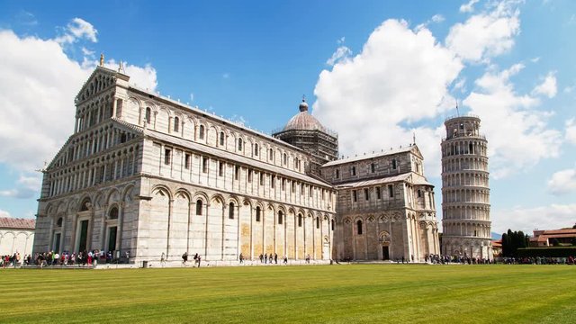 Pisa landmark Cathedral, Italy timelpase