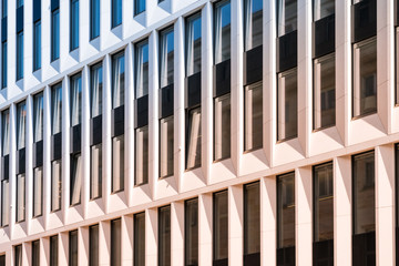 Modern architecture office building facade , abstract pattern