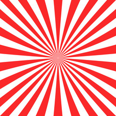Abstract sun burst background from radial stripes
