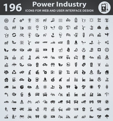 industry icon set