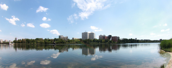 Donetsk, city skyline