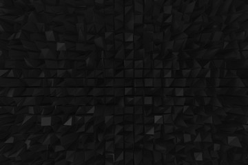Background line black geometriccolor pattern abstract concept 3D rendering.