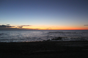 Amanecer mar
