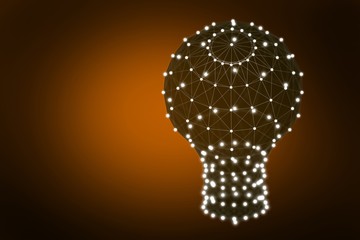 Composite image of abstract form in grey and white