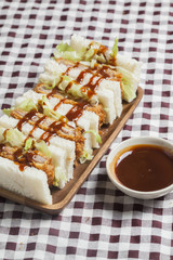 sandwich tonkatsu