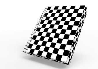 3D  cover  notebook