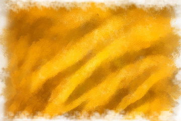 Yellow fabric, watercolor, Background illustration, vector