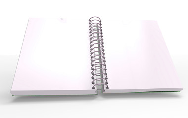  page 3D notebook