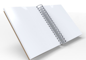  page 3D notebook