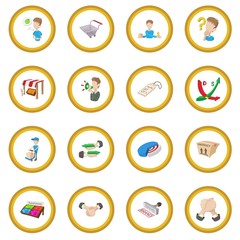 Marketing icon circle