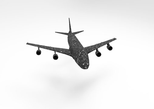 3D render plane