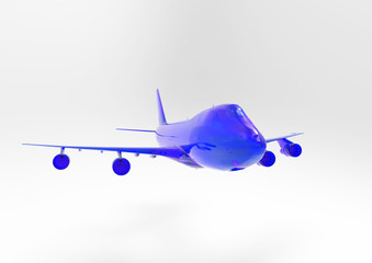 3D render plane
