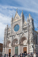 Obraz premium Siena. Saint Mary of the Assumption cathedral
