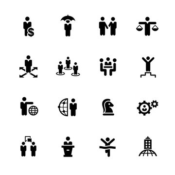 Business Success Icons // Black Series - Vector icons for your digital or print projects.